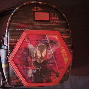 Loungefly Spider-Man Backpack - Black and Red